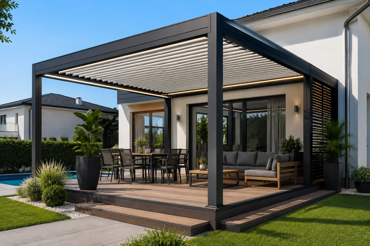 Ahşap Pergola Sistemleri