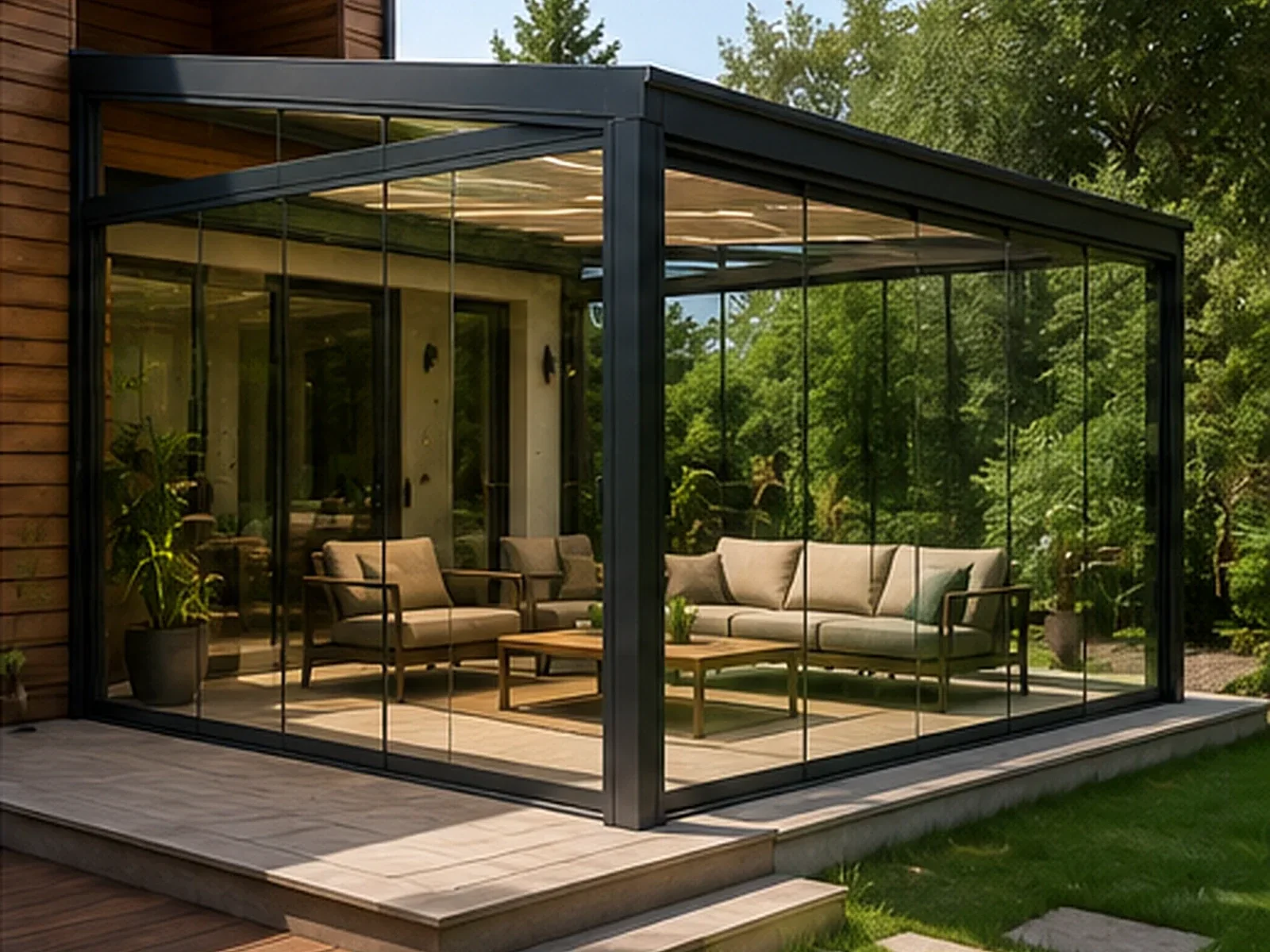Büyük Açıklıklı Pergola Sistemleri