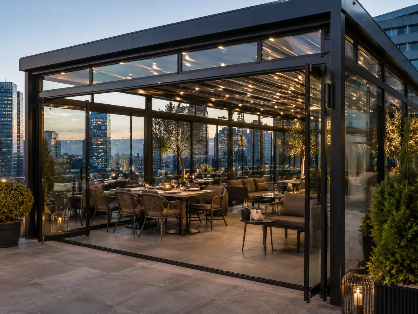 Dubleks Teras Pergola Sistemleri