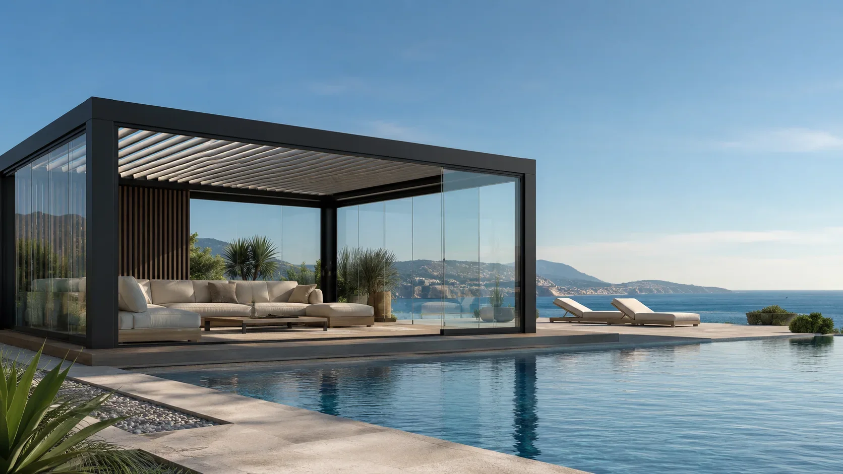 Havuz Başı Pergola Sistemleri