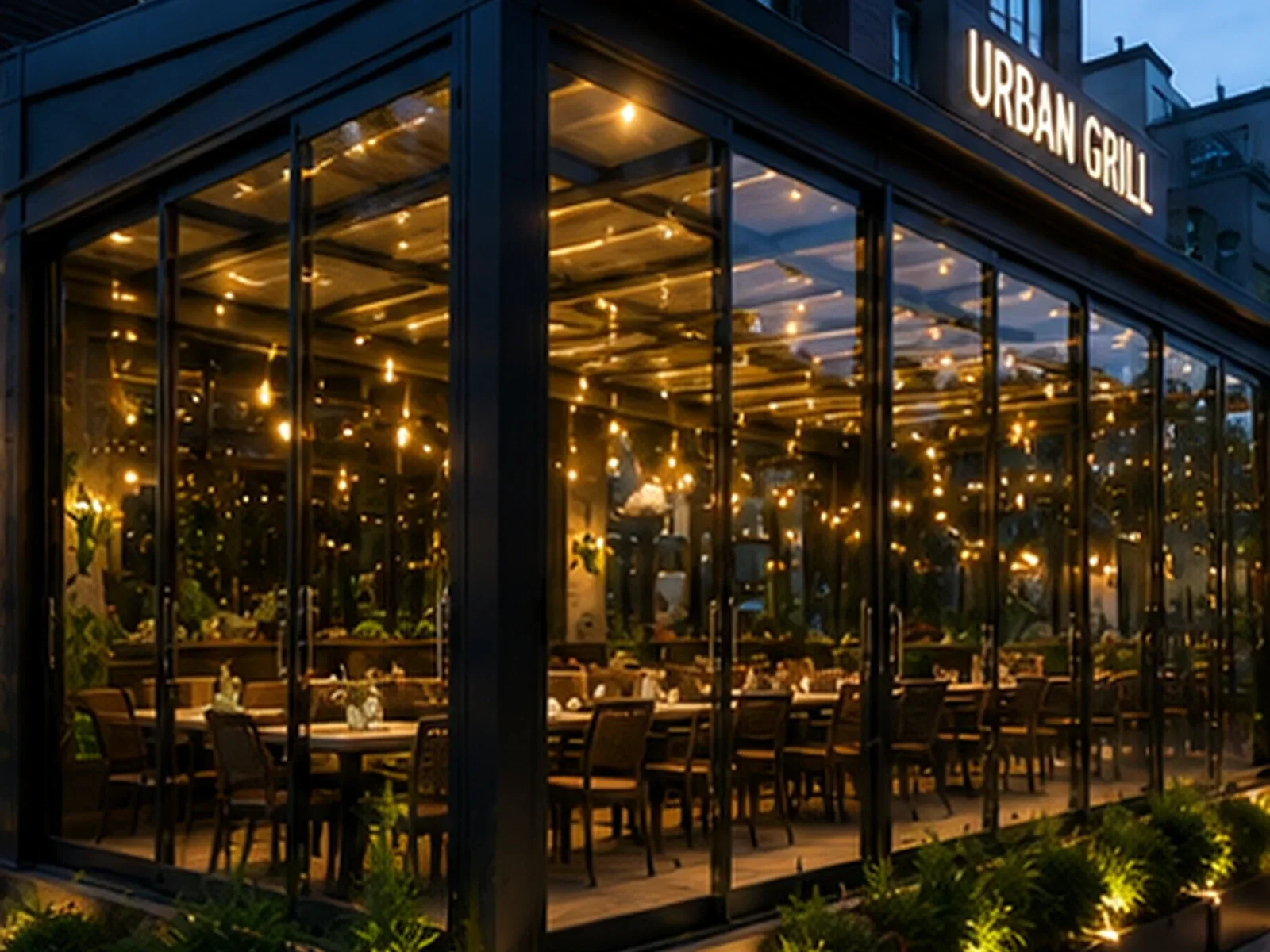 Kafe ve Restoran Pergola Sistemleri