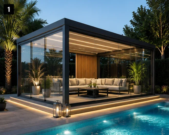 Mimari Pergola Sistemleri