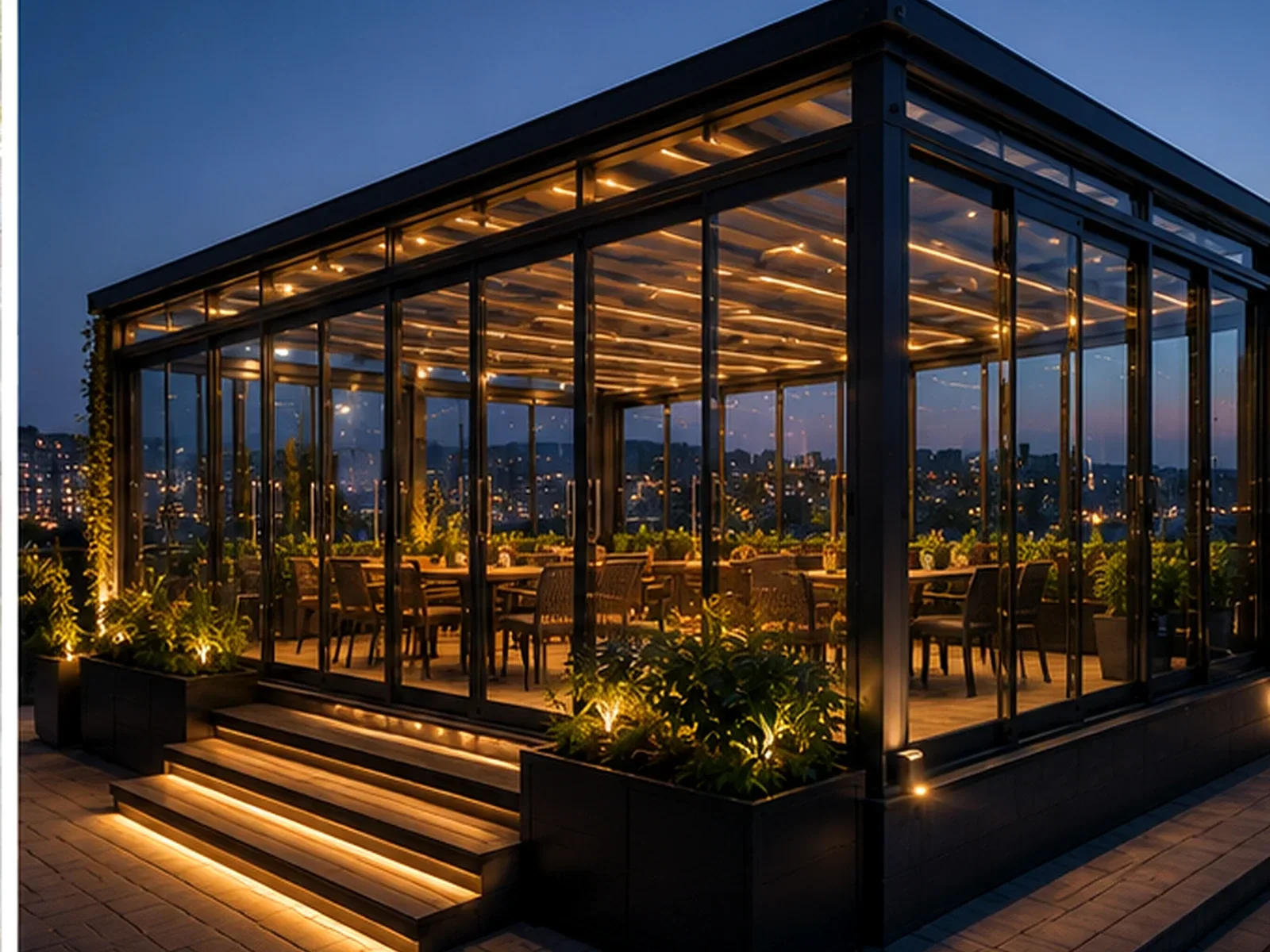 Otel Pergola Sistemleri