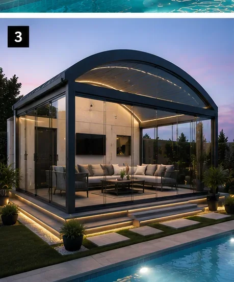 Ticari Pergola Sistemleri